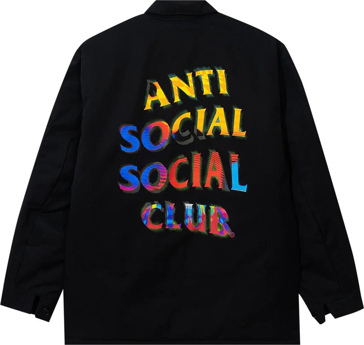 Anti Social Social Club Zuiderzee Jacket Black