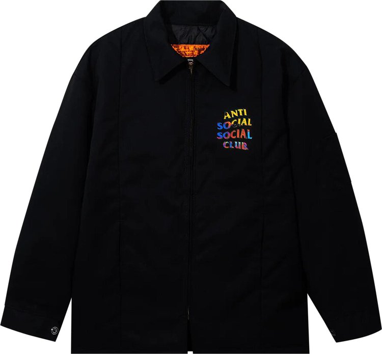 Anti Social Social Club Zuiderzee Jacket Black