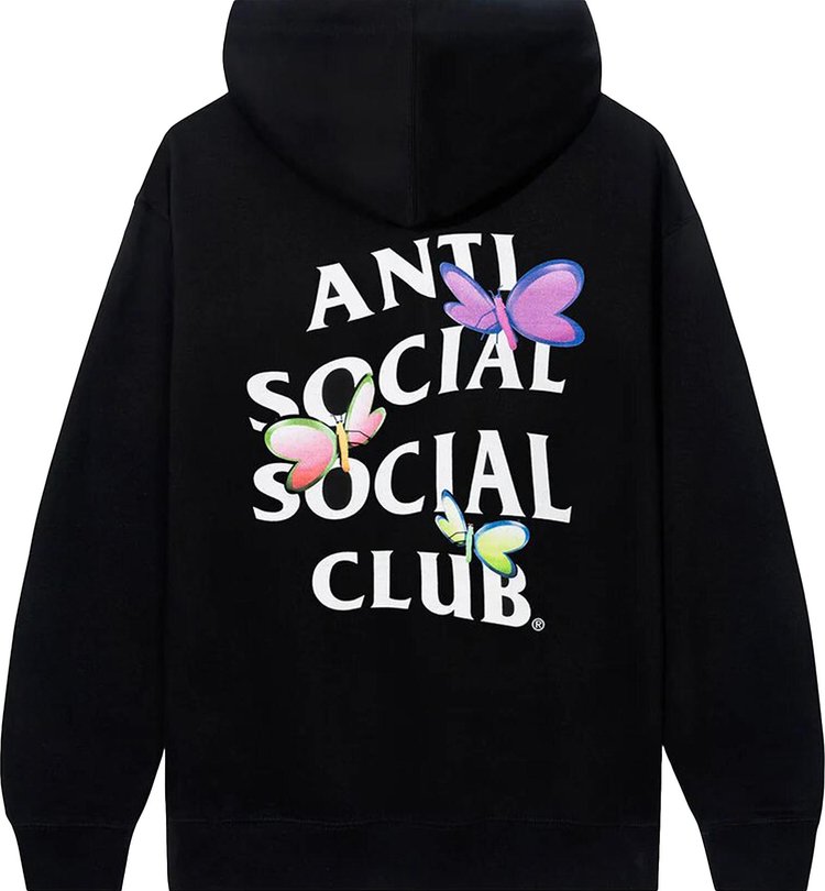 Anti Social Social Club Shell Shock Hoodie Black