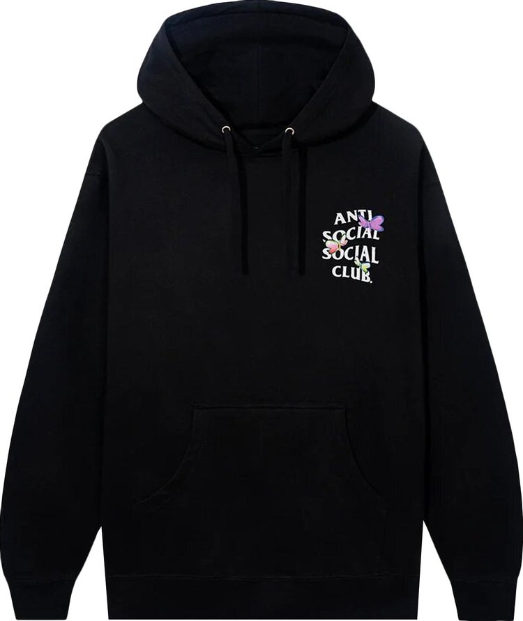 Anti Social Social Club Shell Shock Hoodie Black