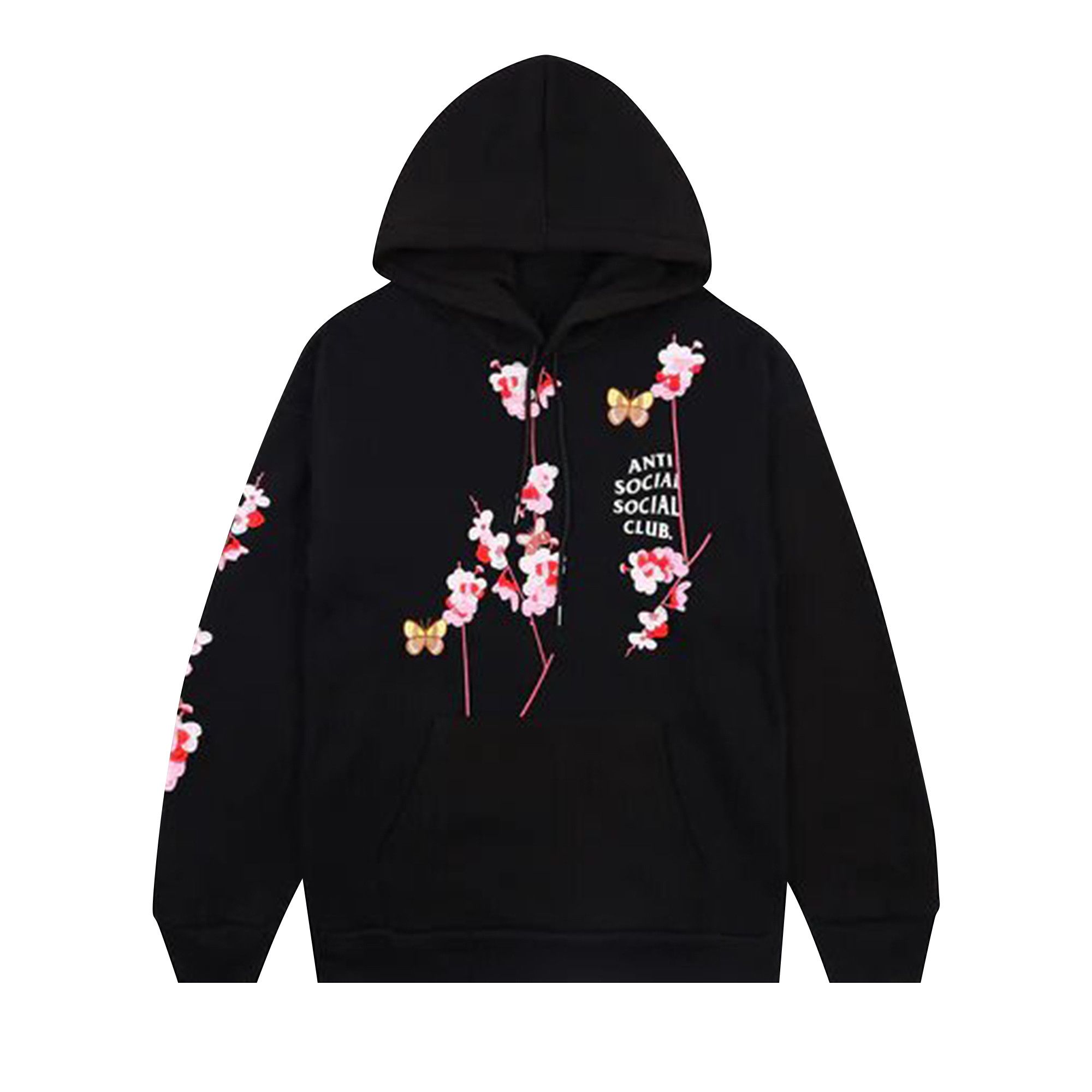 Anti social social new arrivals club embroidered hoodie