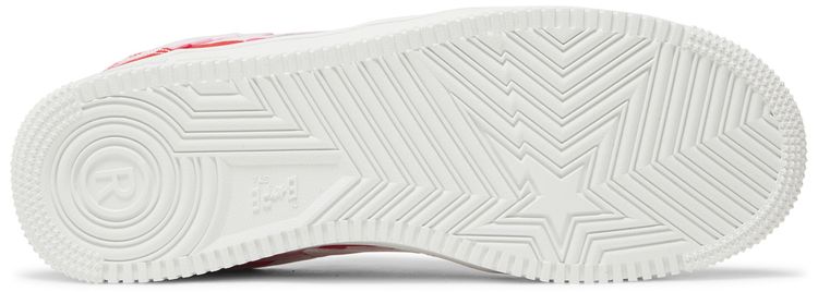 Bapesta Low ABC Camo   Pink