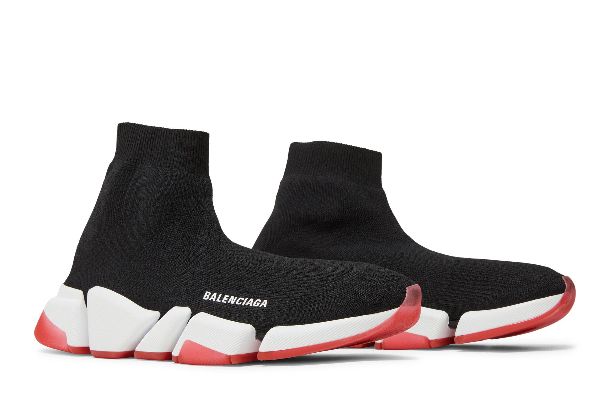 Buy Balenciaga Speed 2.0 Sneaker Black Red 654020 W2DI2 1096 GOAT