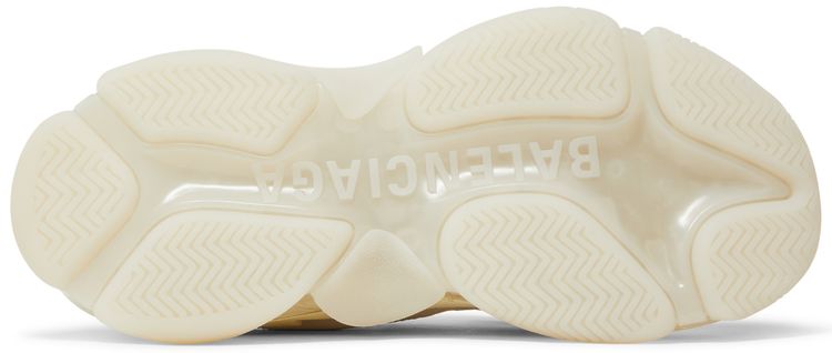 Balenciaga Wmns Triple S Sneaker Clear Sole   Eggshell