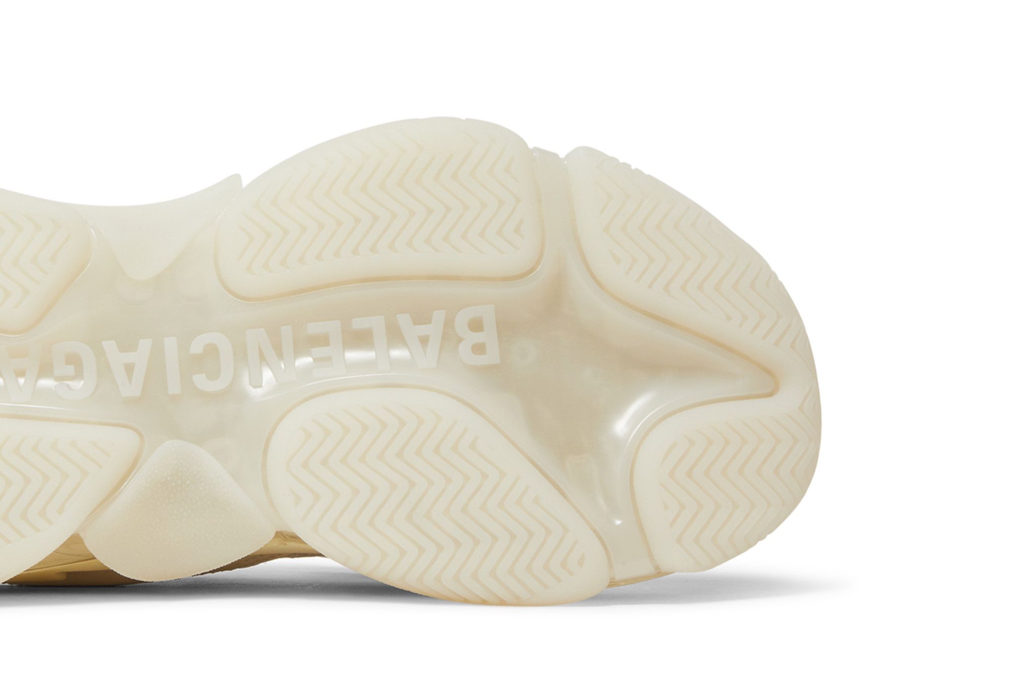 Balenciaga triple s clear sole fake on sale