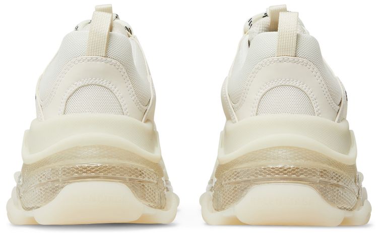 Balenciaga Wmns Triple S Sneaker Clear Sole   Eggshell