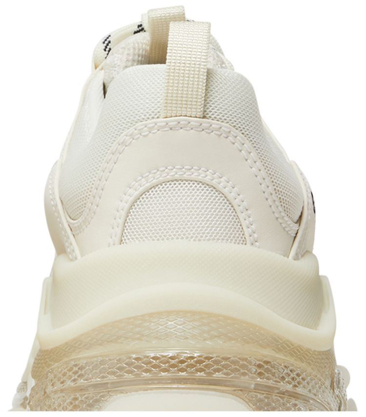 Balenciaga Wmns Triple S Sneaker Clear Sole   Eggshell