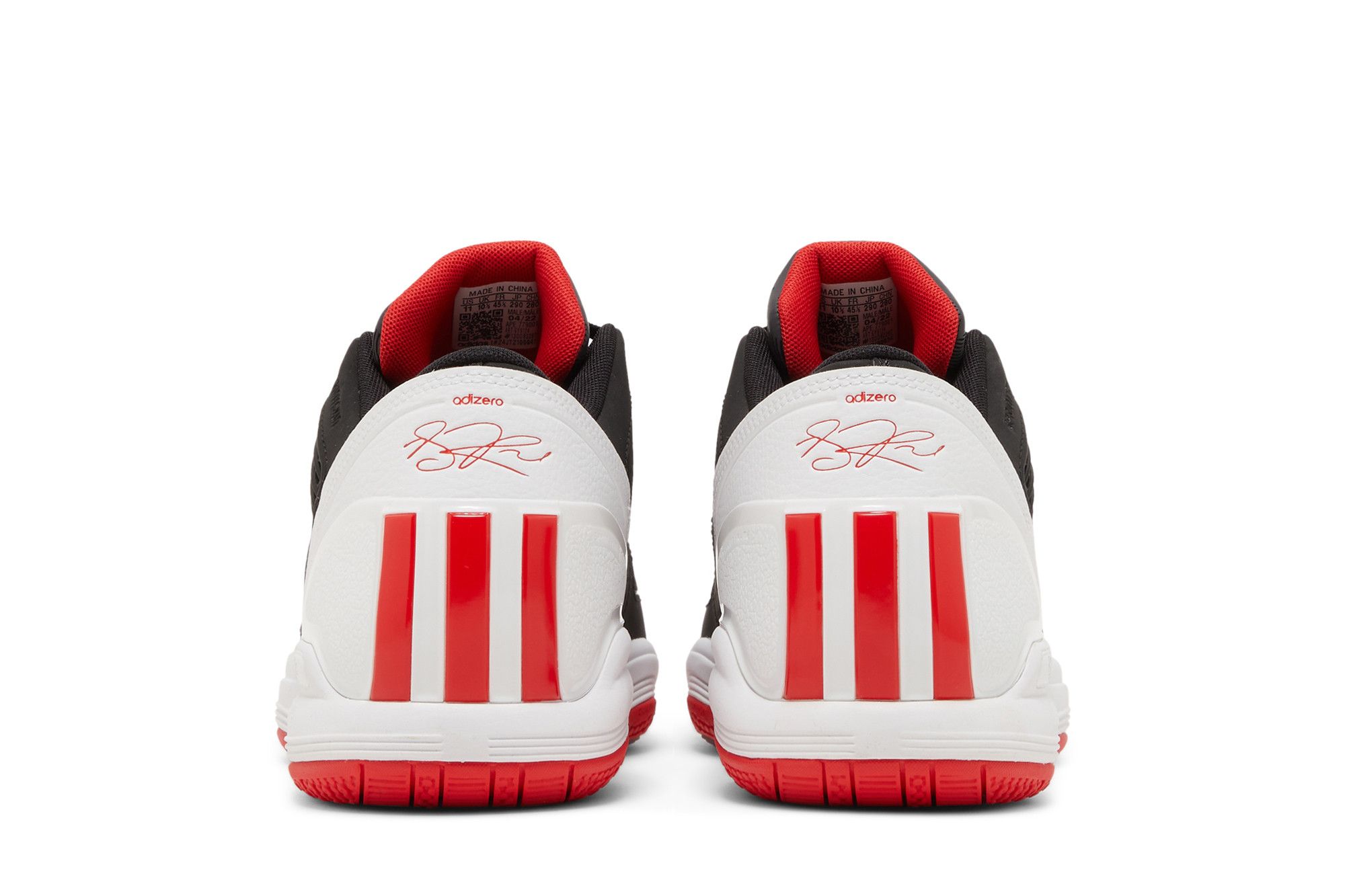 Buy Adizero Rose 1.5 Low Restomod 'Black Vivid Red' - GY9124