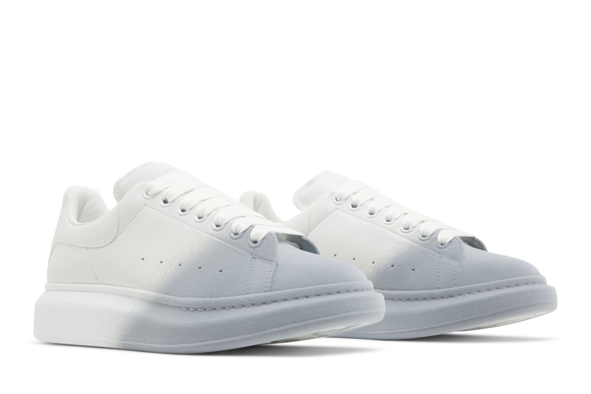 Buy Alexander McQueen Oversized Sneaker 'Sprayed Ombre - White Melange' -  575415 WHWM2 9708 | GOAT