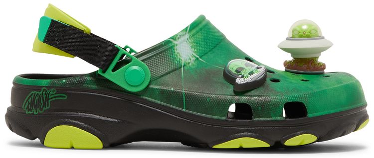 Crocs Ron English x All Terrain Clog Area 54   Green Galaxy