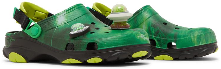Crocs Ron English x All Terrain Clog Area 54   Green Galaxy