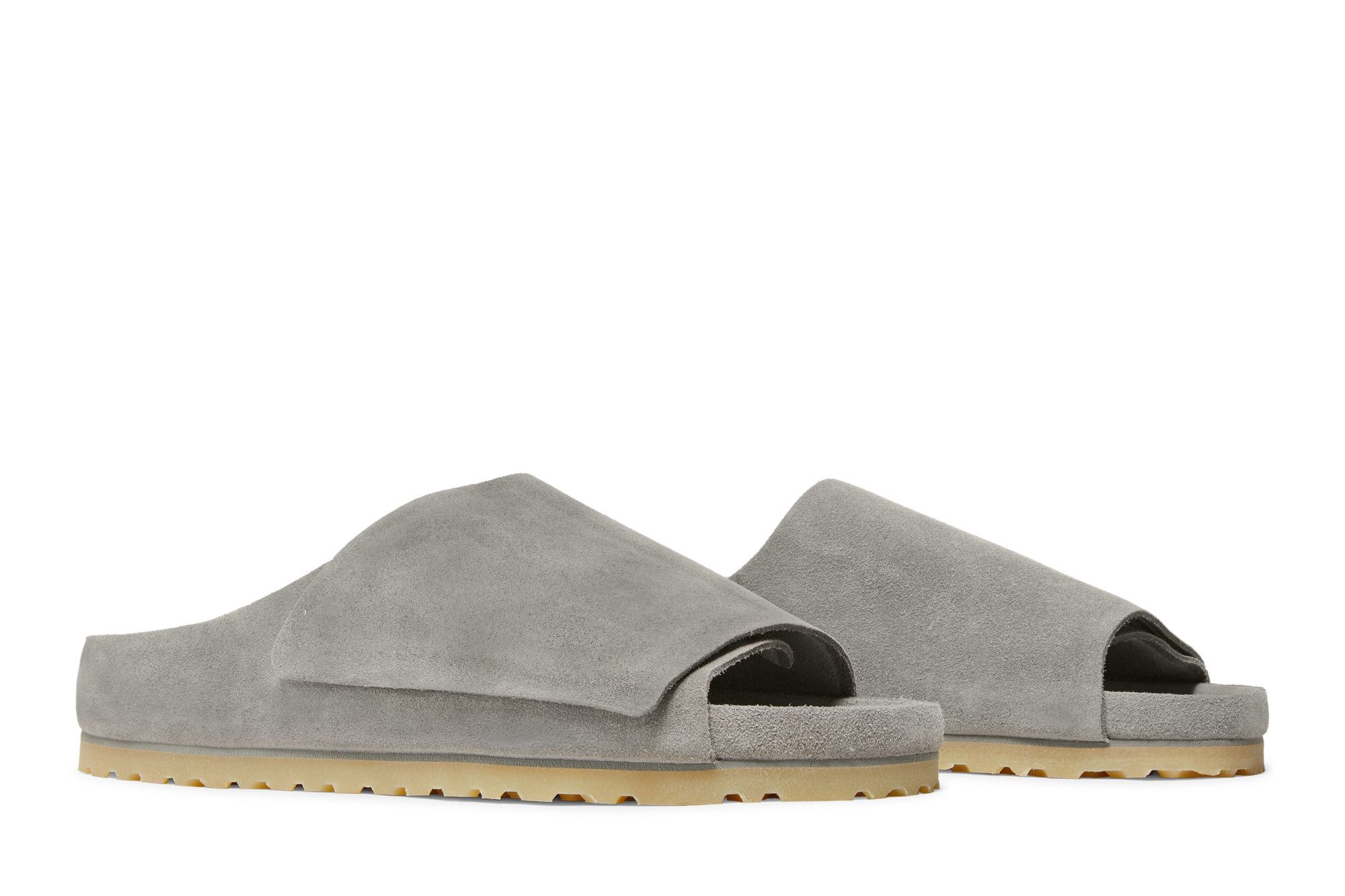 Buy Fear of God x Birkenstock Los Feliz 'Cement' - 1024765 | GOAT