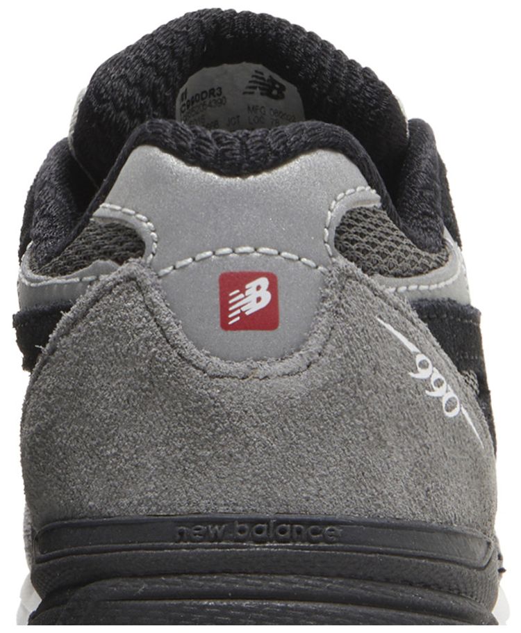 DTLR x New Balance 990v3 Toddler GR3YSCALE