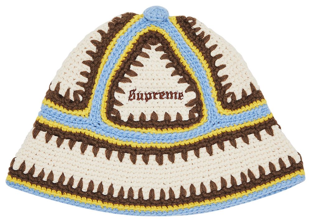 Buy Supreme Crochet Edge Ball Hat 'Natural' SS23BN17 NATURAL GOAT