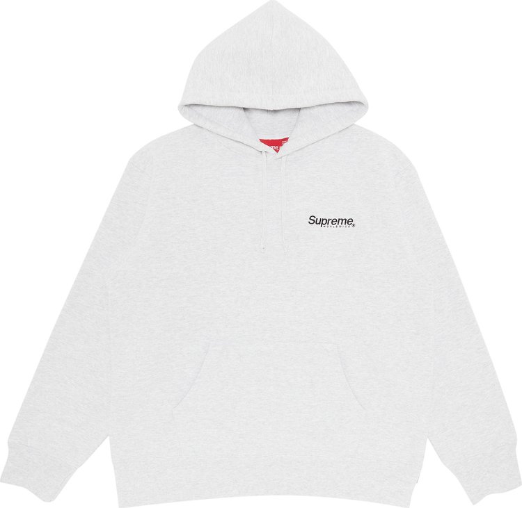 Supreme S Logo Hooded Sweatshirt (FW19) Ash Grey