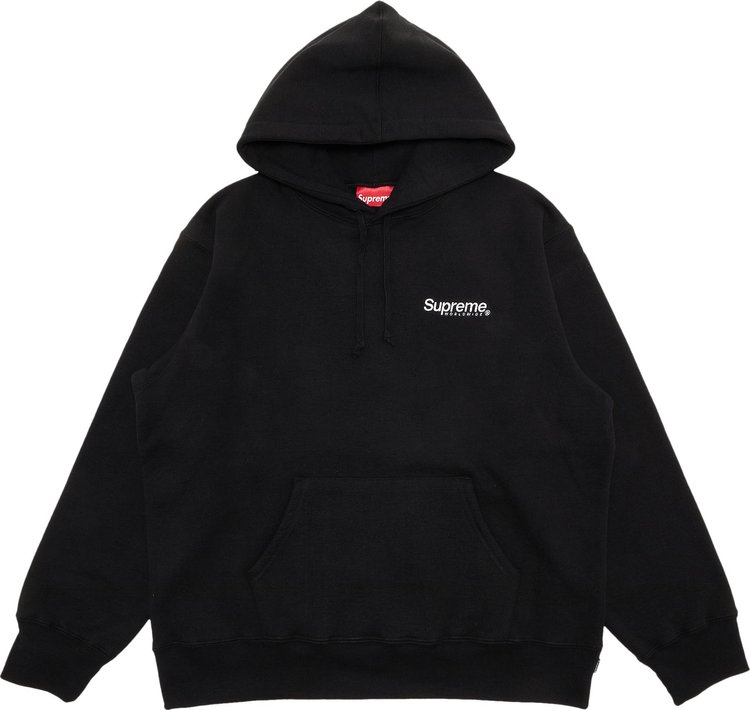 Buy Supreme Worldwide Hooded Sweatshirt 'Black' - SS23SW80 BLACK | GOAT