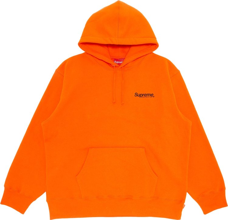 Buy Supreme Worldwide Hooded Sweatshirt 'Dark Orange' - SS23SW80 DARK ...