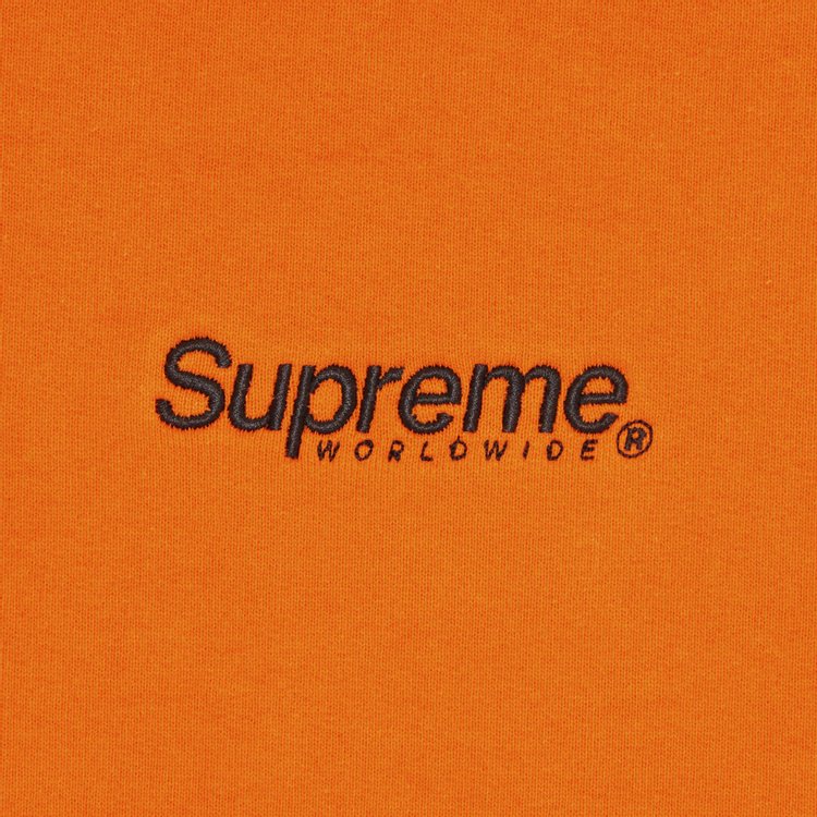 Supreme Worldwide Hooded Sweatshirt Dark Orange