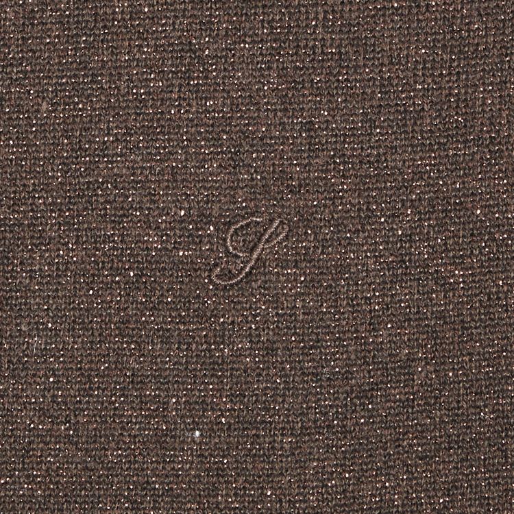 Supreme Metallic Long Sleeve Top Brown