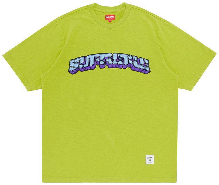 Supreme Block Arc Short Sleeve Top Lime