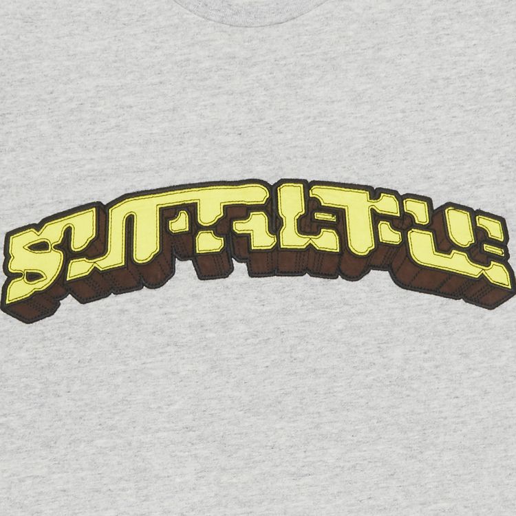 Supreme Block Arc Short Sleeve Top Heather Grey