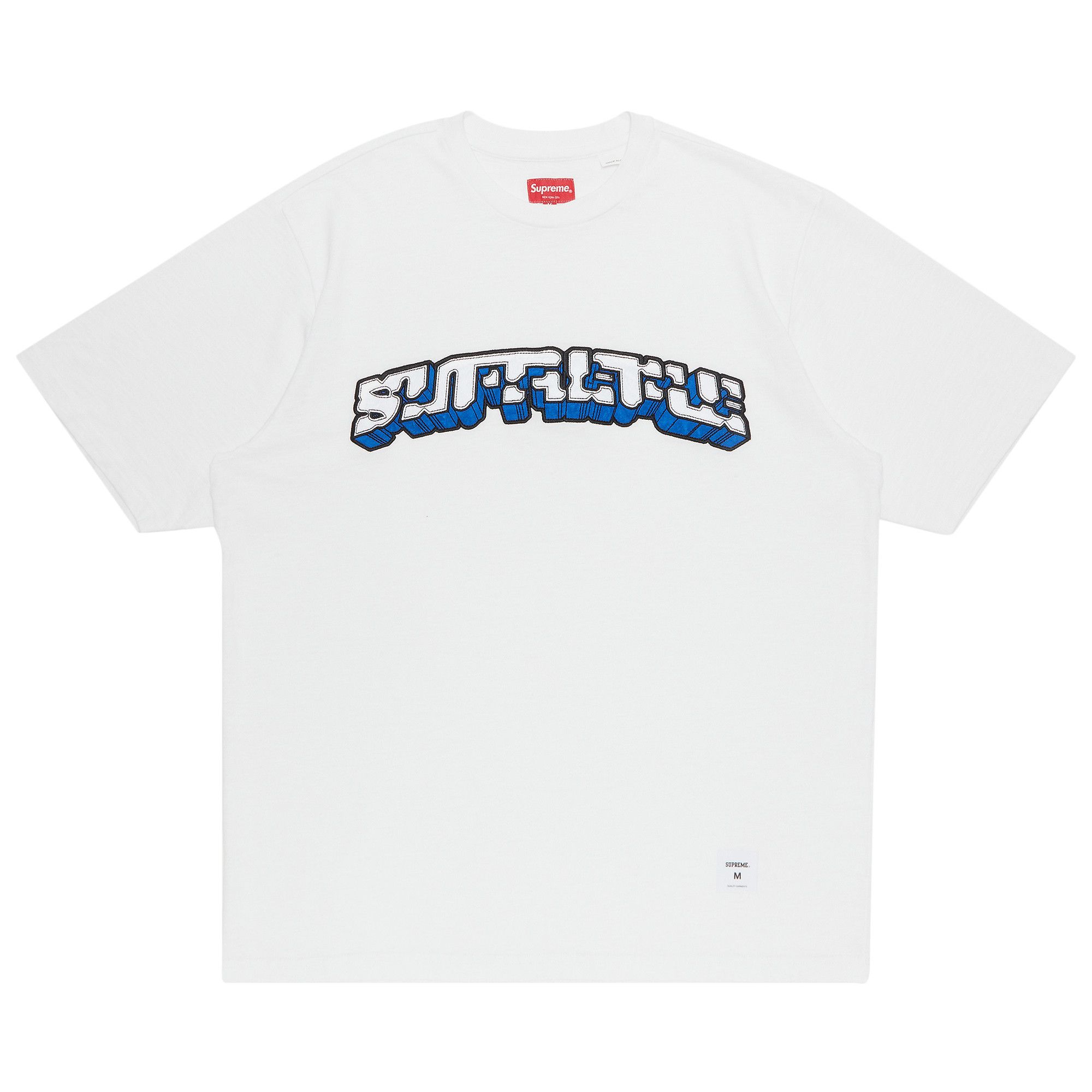 Buy Supreme Block Arc Short Sleeve Top White SS23KN39 WHITE GOAT CA