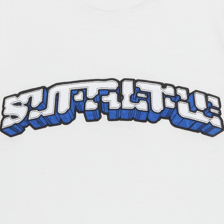 Supreme Block Arc Short Sleeve Top White