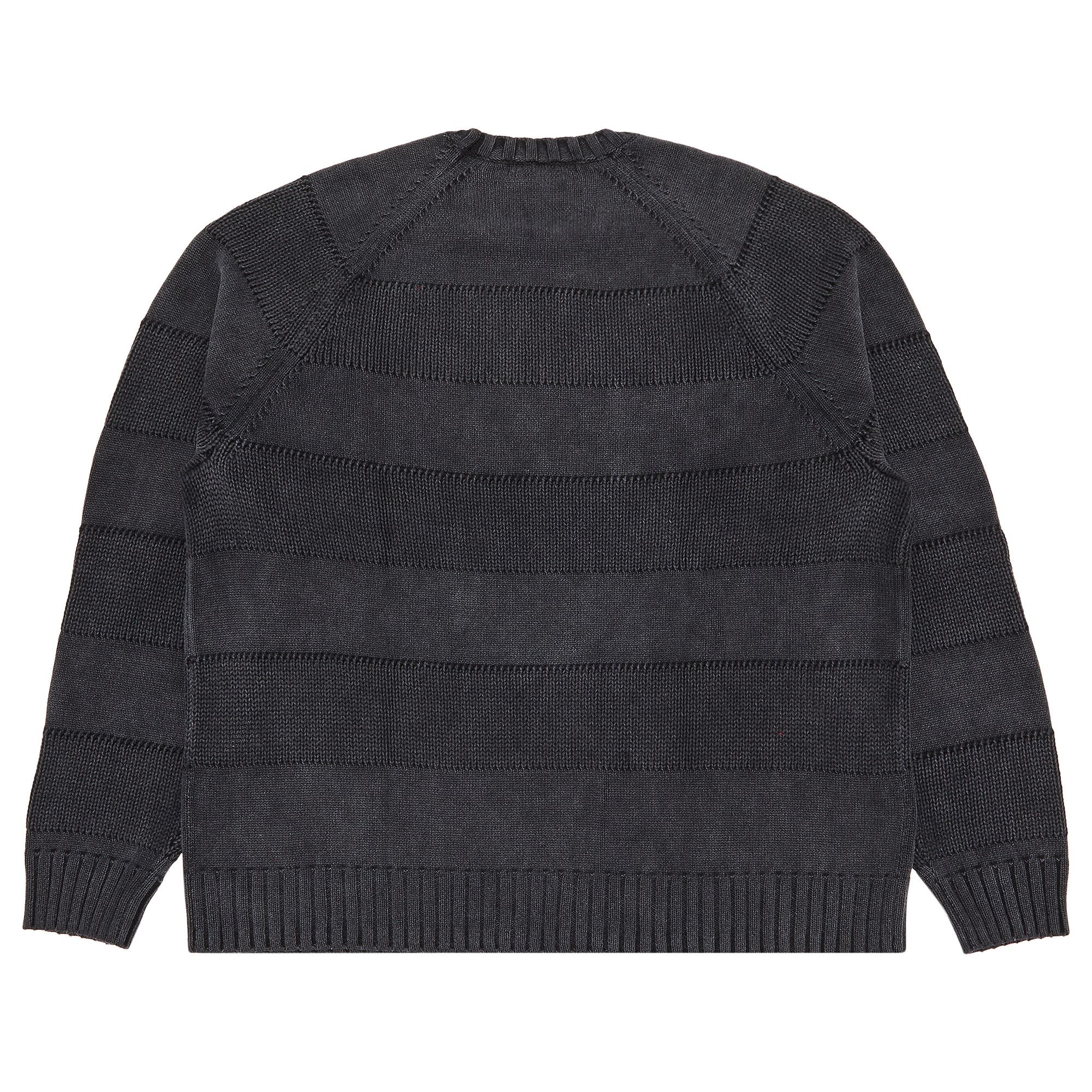Buy Supreme Small Box Stripe Sweater 'Black' - SS23SK2 BLACK | GOAT