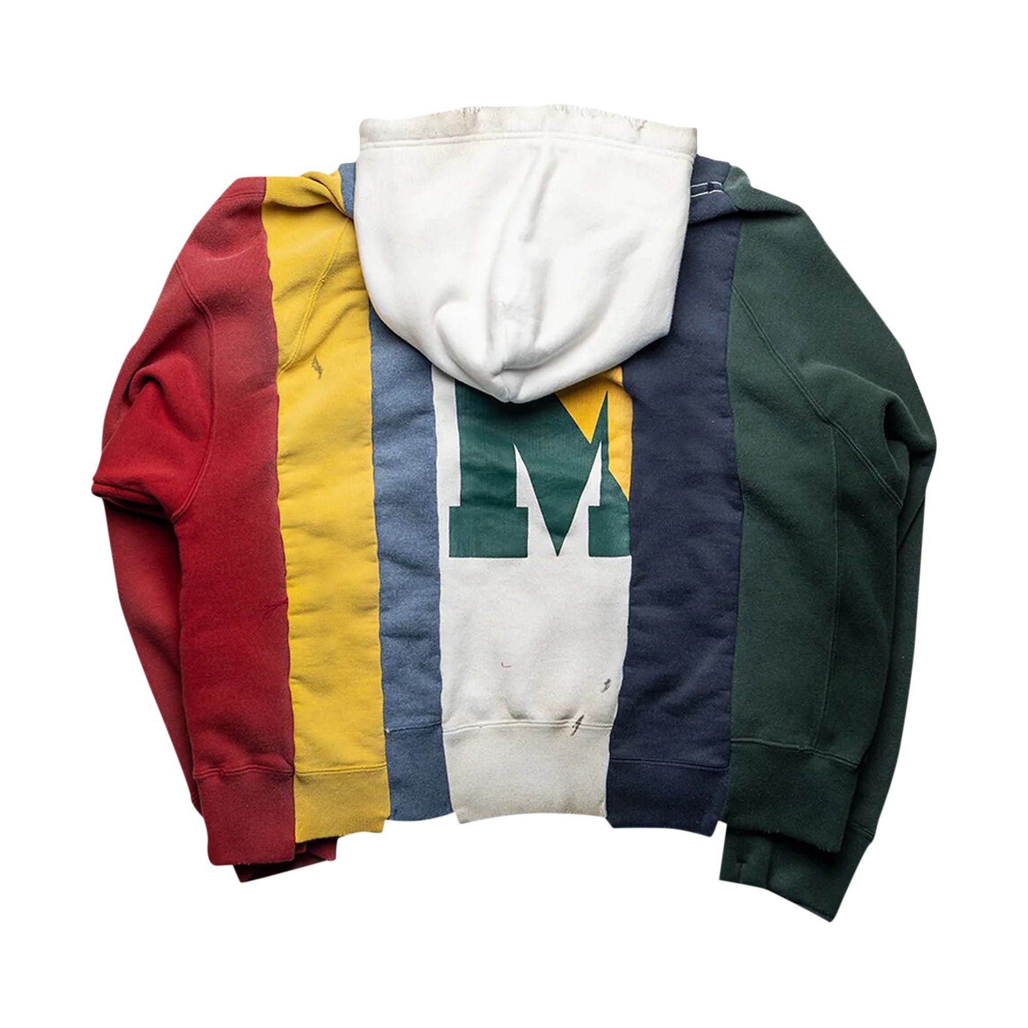 Buy Maison Mihara Yasuhiro Vertical Switching Hoodie 'Multi