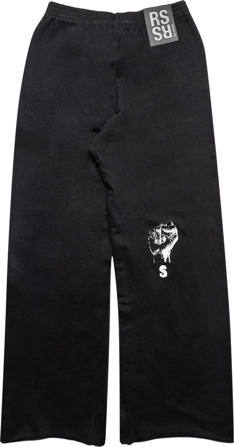 Raf Simons Hand Sign Joggers Black