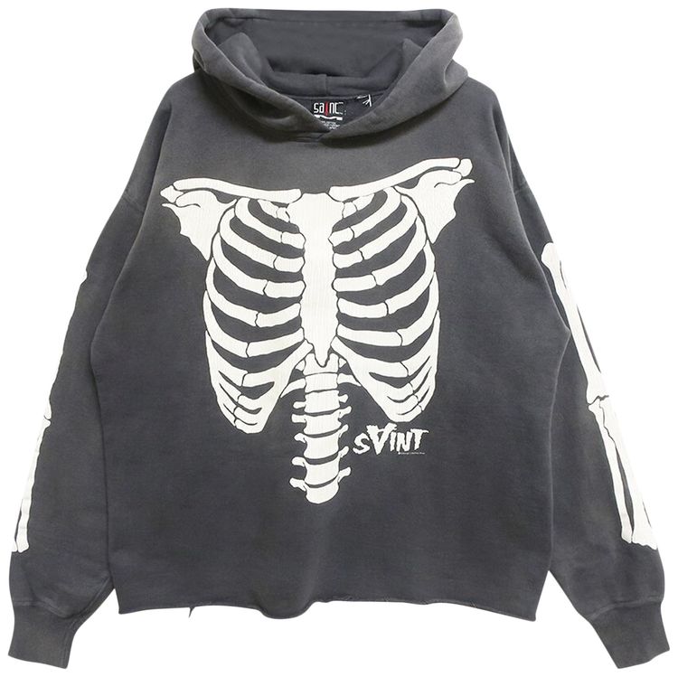 SAINT Mxxxxxx Bone Hoodie Black