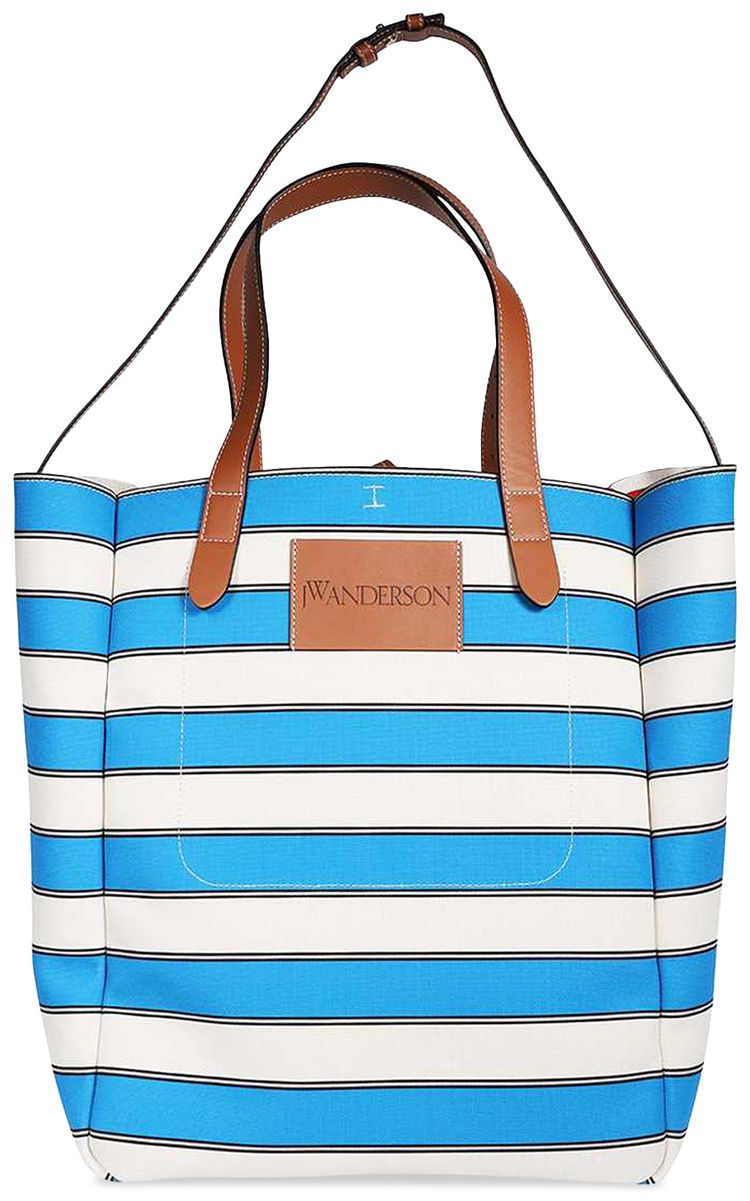 JW Anderson Belt Logo Tote Bag BlueWhite