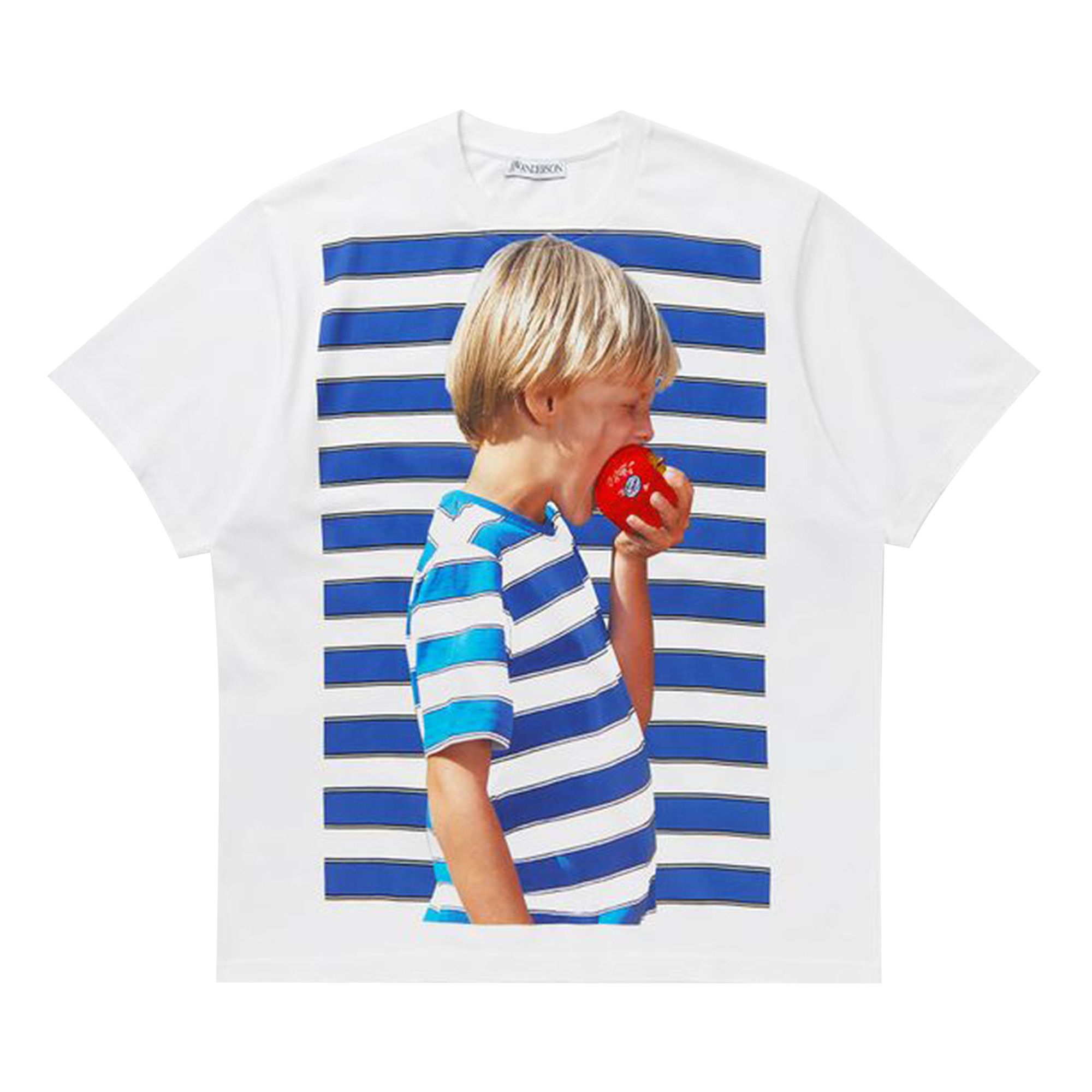Buy JW Anderson Boy With Apple Oversized T Shirt White JT0119 PG1213 001 GOAT