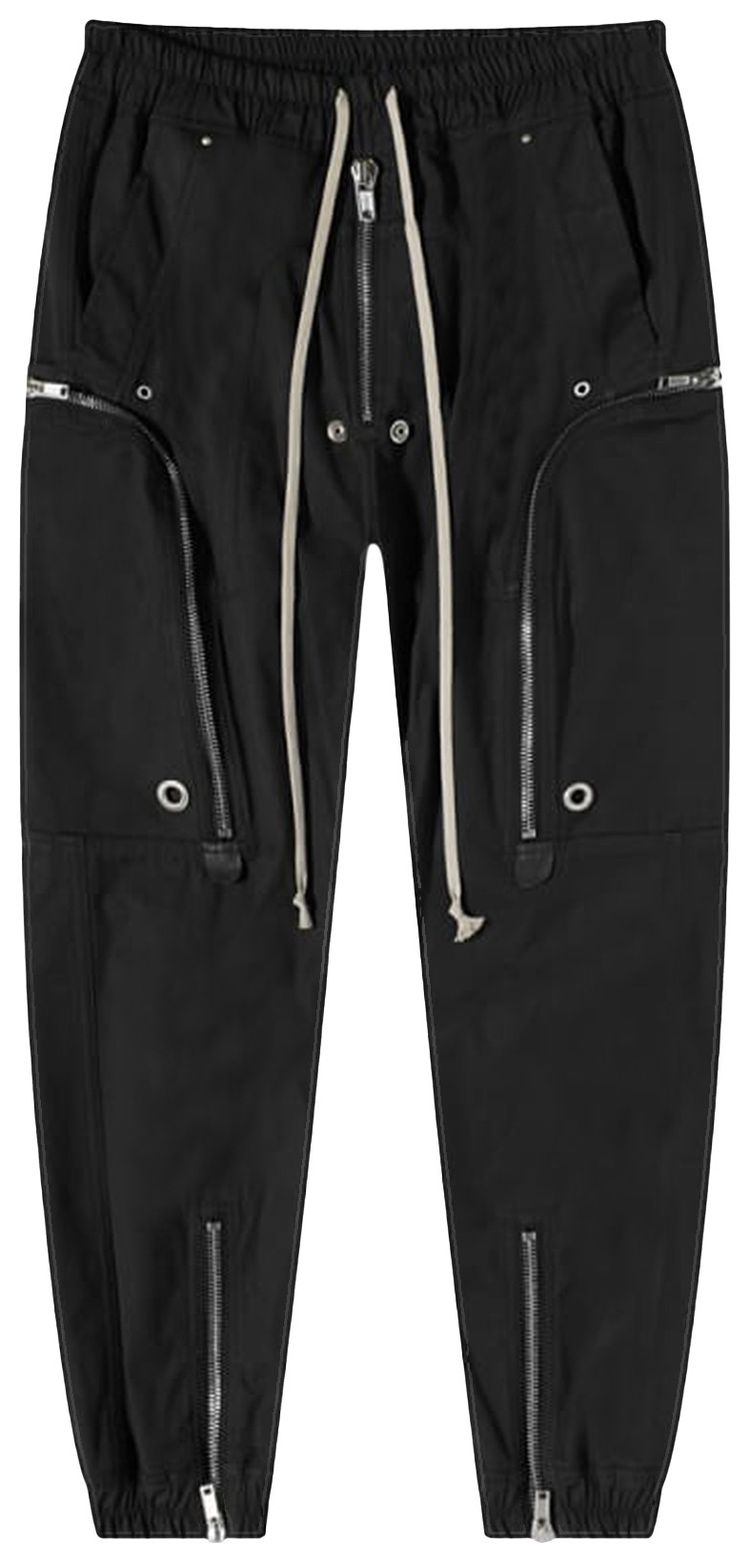 Rick Owens Bauhaus Cargo Pants Black
