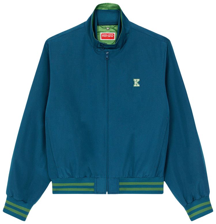 Kenzo Boke Flower Crest Jumper Duck Blue