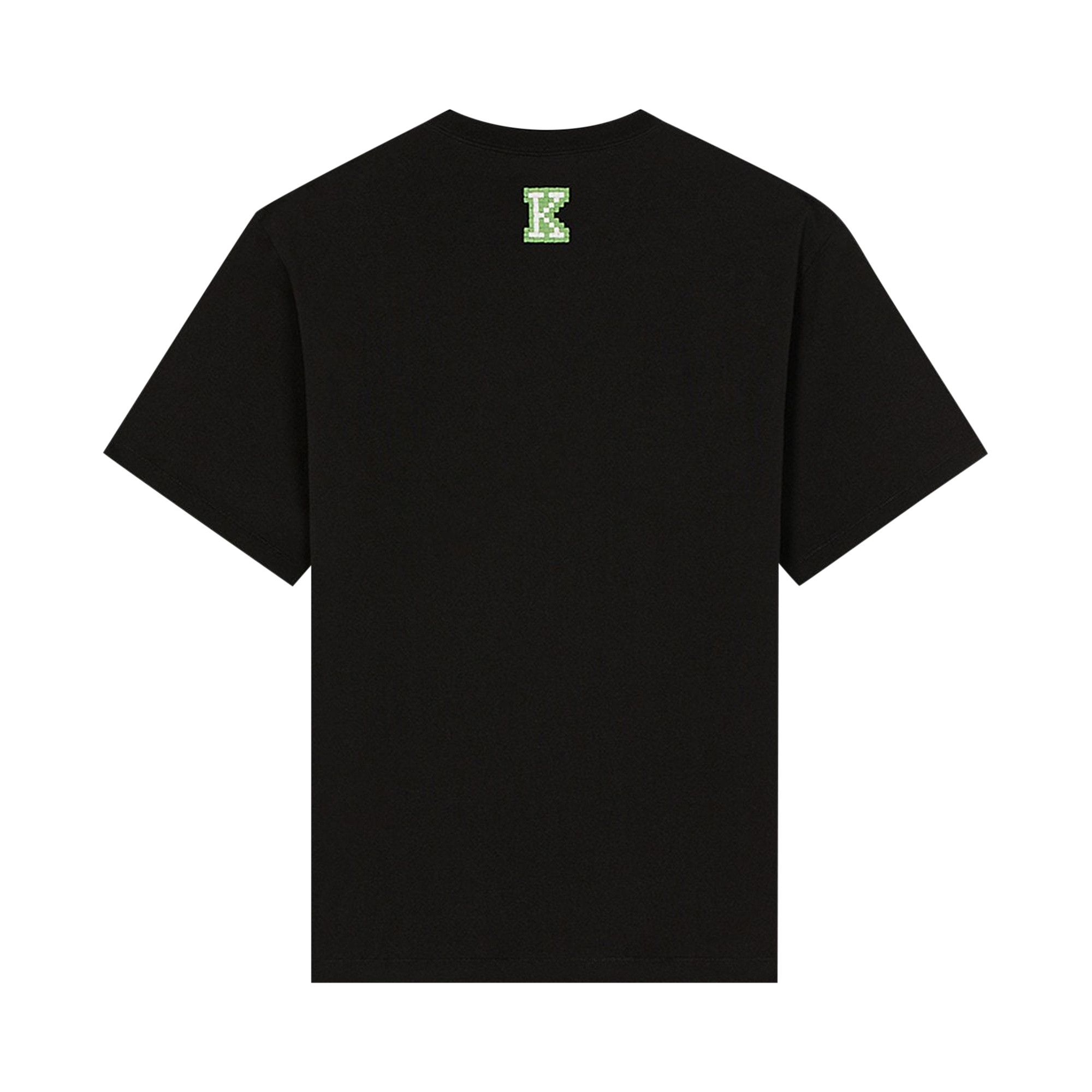 Buy Kenzo Pixel Tiger Classic T-Shirt 'Black' - FD52TS0124SG 99J