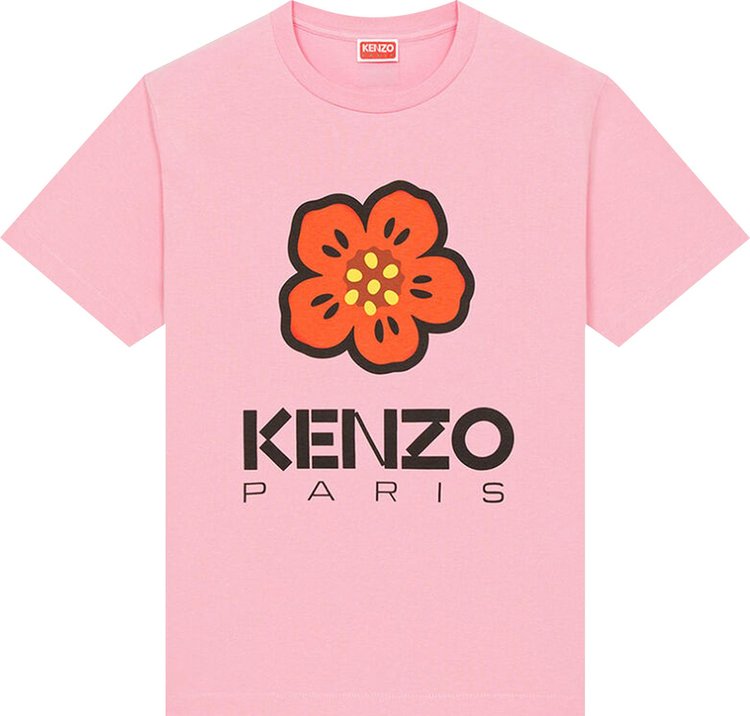 Kenzo Boke Flower Print T-Shirt 'Rose'