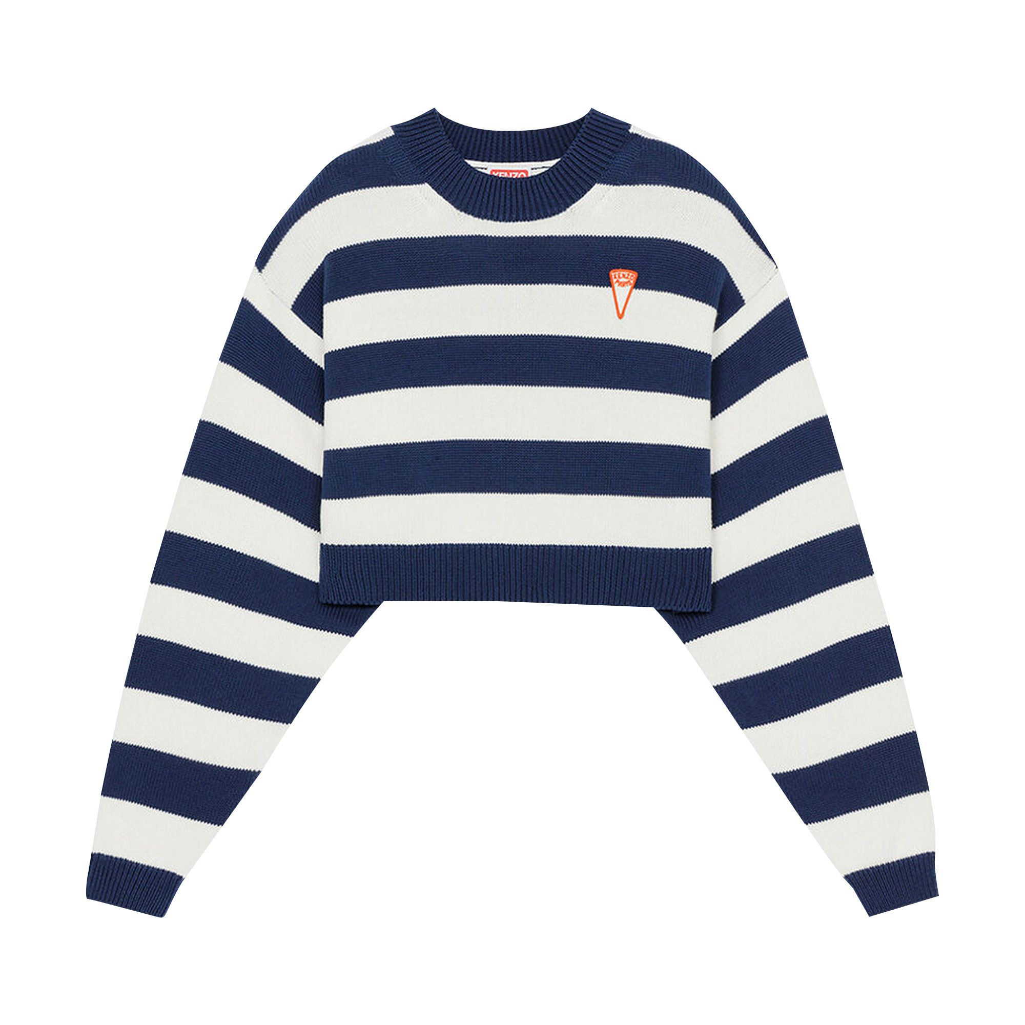 Buy Kenzo Nautical Stripes Short Jumper Midnight Blue FD52PU3693CG 77 GOAT CA