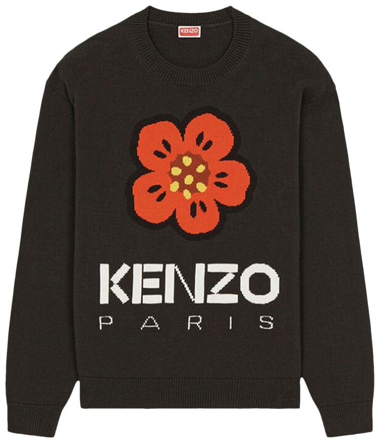 Kenzo Boke Flower Sweater Black