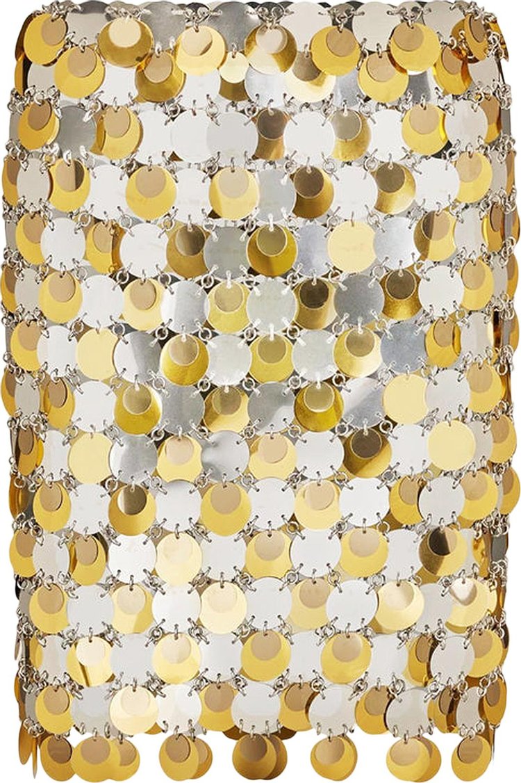 Paco Rabanne Sparkle Skirt 'Gold/Silver'