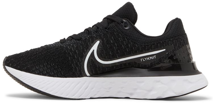 Nike Wmns React Infinity Run Flyknit 3 Black White