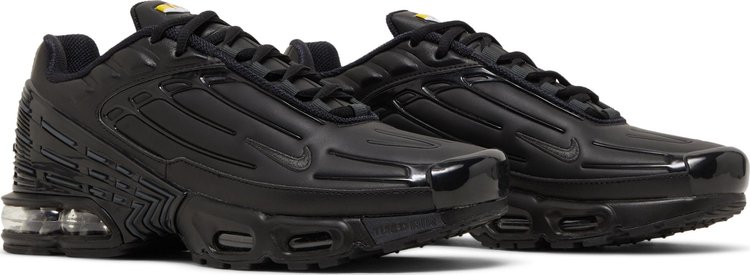 Air Max Plus 3 Leather Triple Black