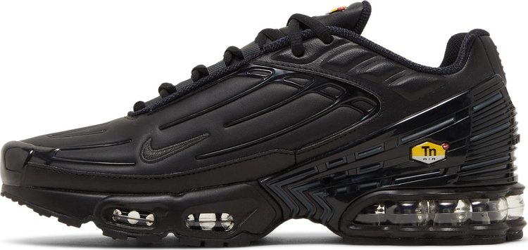 Air Max Plus 3 Leather Triple Black