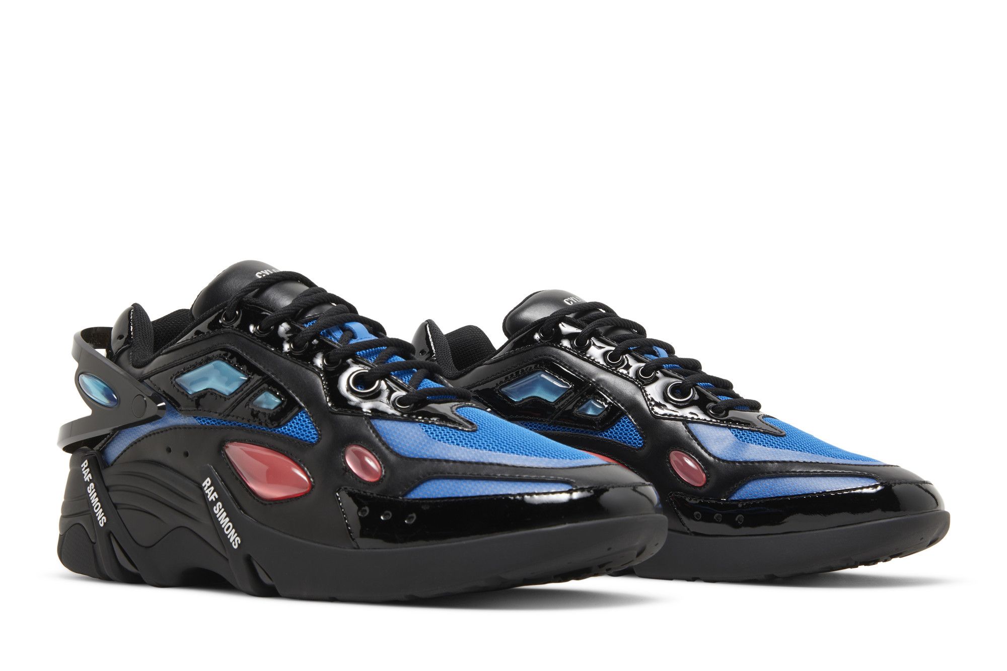 贅沢品 Buy GOAT | 0092 HR740010L - Blue' 'Black Cylon-21 Simons Raf ニット/セーター