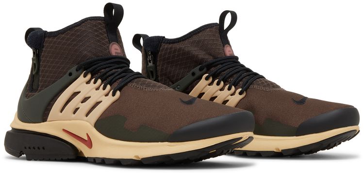 Nike Air Presto Mid Utility Baroque Brown Sesame