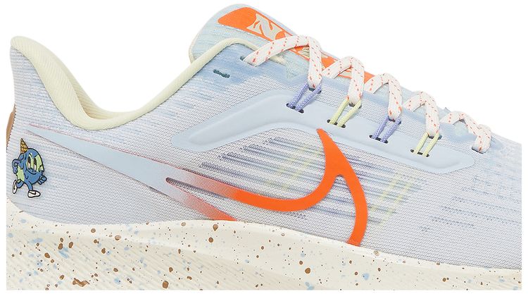 Nike Wmns Air Zoom Pegasus 39 Light Thistle Safety Orange