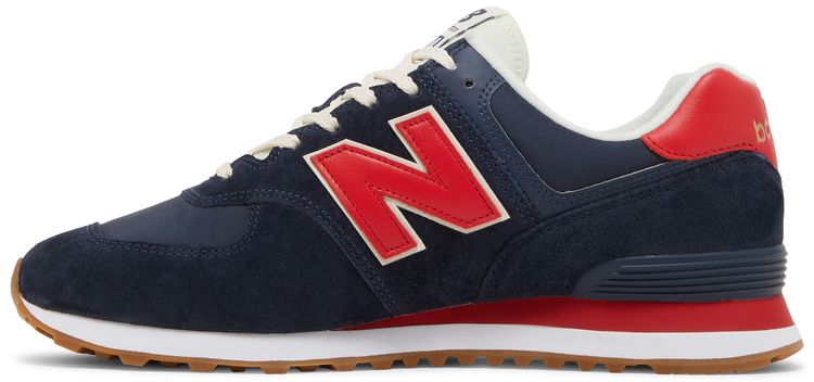 New Balance 574 Navy Red