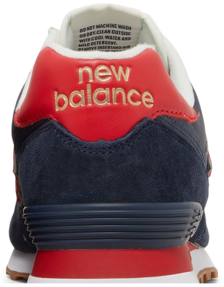 New Balance 574 Navy Red