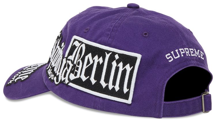 Supreme City Patches 6 Panel Purple