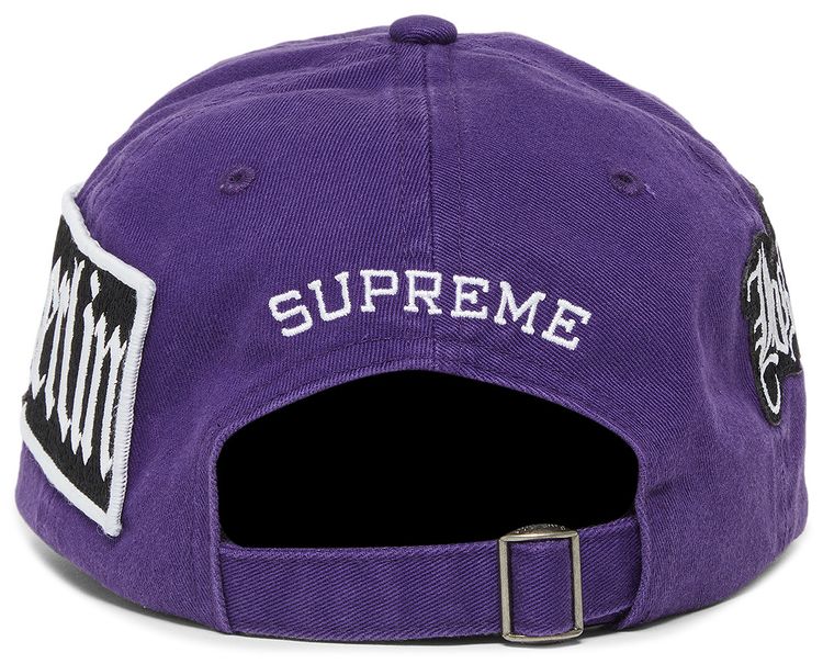 Supreme City Patches 6 Panel Purple